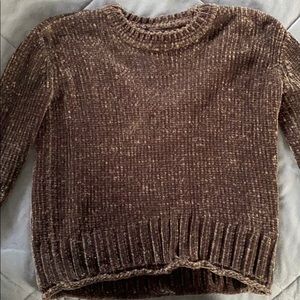 Chenille sweater